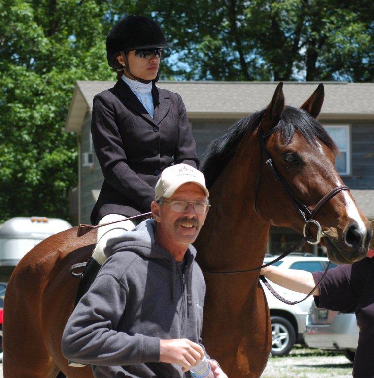 Picture of David coaching a student at as how